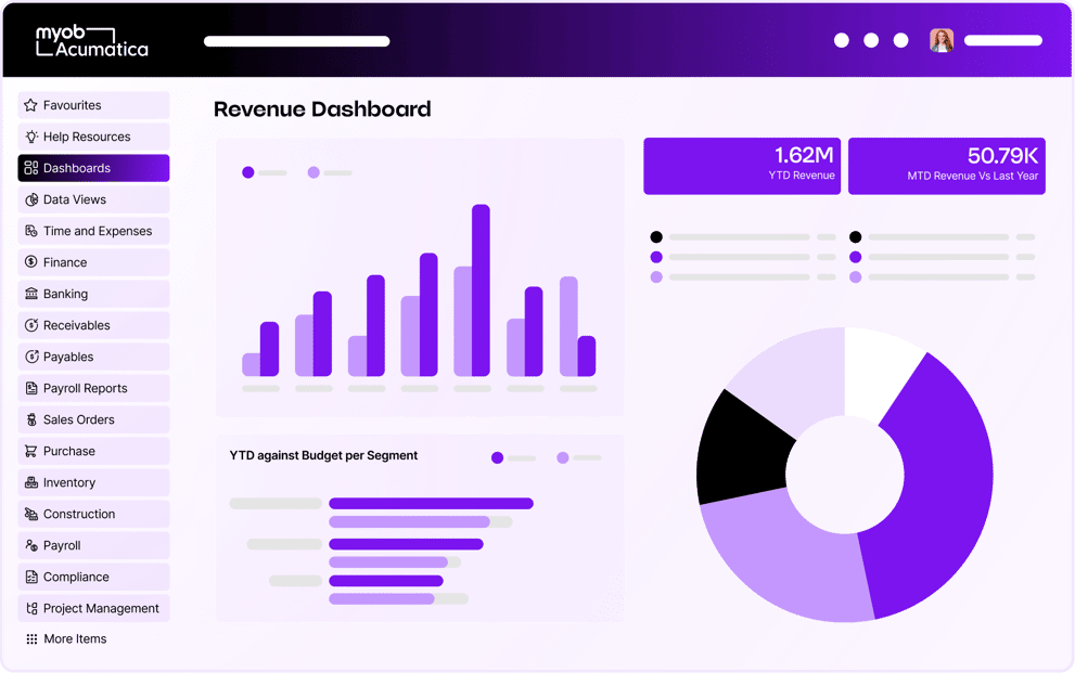 MYOB Acumatica Cloud ERP for Construction Management