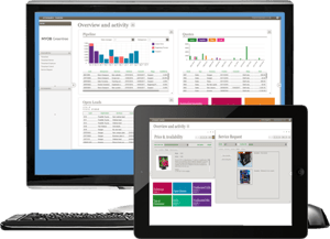 greentree-with-tablet