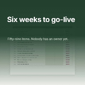 Go-Live Readiness Checklist